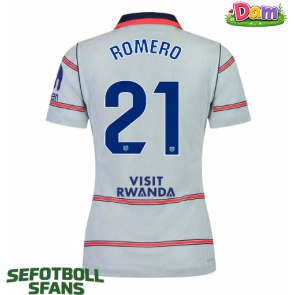 Atletico Madrid Cristian Romero #21 Tredje Tröja Kvinnor 2026-27 Kortärmad